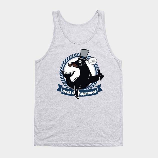 Seal Of Approval Tank Top by devilchimp